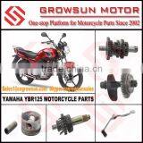 Yam. YBR125 Motorcycle Parts/Start Shaft, Main Shaft, Gearshift Lever, Piston
