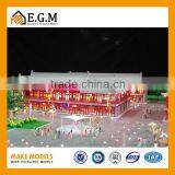 Scale Model of City God, Temple in Changzhi for Display With a Strong Ethnic Flavor