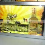 slim advertising replaceable picture light box