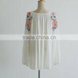 Woman Shirts and Blouses Crew Neck Fashion Current Blouses thumbnail-4