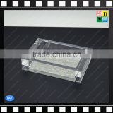 Acrylic clear square soap dishes dispenser