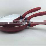 Best Saling Aluminum Non Stick Coating Pressed/Forged Cookware Set Frying Pan Skillet Set thumbnail-2