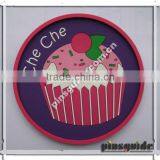 Advertising Gift Personalized Design Soft Plastic Cake PVC Cup Mat For Souvenir thumbnail-1