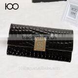 2016 Stylish Hot Sale Genuine Cowhide Leather Wallet for Lady Outdoor Shopping Supplier's Choice thumbnail-3