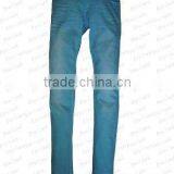 High Quality Cotton Colour Lady's Denim Jean thumbnail-1