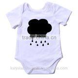 Baby Clothing Toddler Clothing Organic Cotton Black Animal Baby Romper thumbnail-3