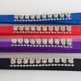 Width 1.0cm Fake Diamond Dog Collar With One Buckle thumbnail-2