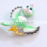 4 Inch Plastic Art Customized Animal Handmade Cartoon Bird Fridge Magnets For Home Decoration thumbnail-3