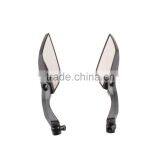 Soto Racing - Diamond Carbon Fiber Color Black Stem Motorcycle RearView Side Mirrors thumbnail-1