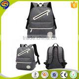 The Newest Excellent Quality Khaki Canvas Backpack for College Girls thumbnail-2