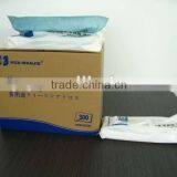 Replace Dupont Sontara Proclean Wipes-Heavy Duty High Wear Resistant Cleaning Wipes With Eyelet, White and Lake-blue Wipes