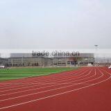 IAAF Certification Sandwich System Spray Coat System PU Running Track Modified TPU Plastic Track thumbnail-4
