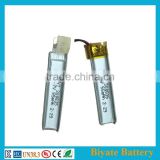 li-ion battery 3.7v 55mAh battery portable suction unit li polymer battery