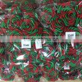 Pink Pure Handmade Ribbon Roses thumbnail-4