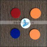 23.2*2MM Colorful Plastic Token Coin / Customized Logo thumbnail-2