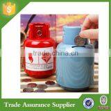 Jinhuoba Resin Novelty Gas Cylinder Tin Coin Bank thumbnail-1