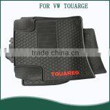 Hot Sale Eco-friendly Easy Clean Rubber PVC Auto Car Floor Mats For VW TOUARGE