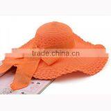 Ladies Elegant Purple Church Hats Made of Straw From Taizhou,China thumbnail-1
