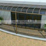 Waterproof Gazebo Awnings by Sunnyshed With Built-in Gutters and Rainwater Downpipes