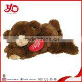 China Manufacturer of Youth Olympic Games Mascot,custom Soft Naughty Bear Plush Toy thumbnail-5