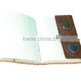 Beautifully Two Different Stone Side Stitched Journals With C Lock thumbnail-3