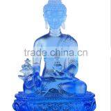 Factory Wholesale Crystal/Jade Transparent Jade Buddha Statue thumbnail-1