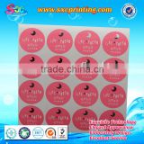 Factory supply custom printed label sticker or biodegradable custom sticker labels