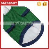 C587 Wholesale Cable Knitted Fleece Hooded Pullover Dog Sweater Custom Knit Dog Sweater Unique Dog Sweaters thumbnail-5