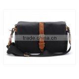 Tan Waxed Canvas Messenger Bag With Full-grain Leather Quality Choice thumbnail-6