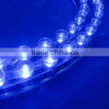 Blue 96 LEDs 96cm Waterproof PVC Flexible Neon Glow LED Strip Lights 12 Car thumbnail-4