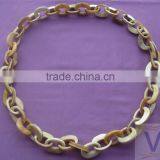 Water Buffalo Horn Necklace/horn Chain, Natural White Color, Length 100cm thumbnail-1