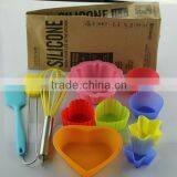 Best Seller Promotion Gift Food Grade Silicone Cake Decoration Set