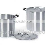 Straight Shape Aluminum Turkey Cooking Pot With Silicone Handle thumbnail-1