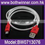 Crystal Tube Color Usb Cable