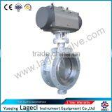 Pneumatic Flange Type Hard Sealing Butterfly Valve