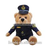 High Quality Customized plush Toys Stuffed Teddy Bear Uniform Bear Festival Bears                        
                                                Quality Choice