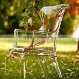 Shanghai wholesale clear outdoor polycarbonate armchairs