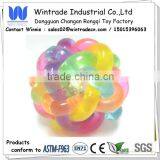 65mm large size rubber ball with light
