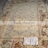 handmade wool & silk art rug chinese handcraft wool & silk carpet