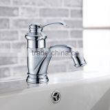 Modern Bronze Finished Deck Mounted Wash Basin Faucet thumbnail-5