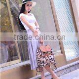 Wholesale Manufacturer China Girls Canvas Backpack Bags thumbnail-5