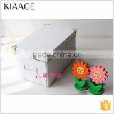 KIAACE White Custom Size Storage Box Cardboard Box