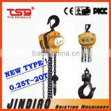 2015 NEW TYPE CHAIN HOIST CAP.0.25T-20T HIGH QUALITY