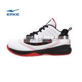 ERKE wholesale dropshipping high ankle brand mens black basketball shoes