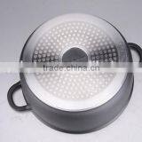 Aluminum Non-stick Casserole Stockpot With Glass Lid thumbnail-2