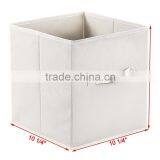 Foldable Storage Cubes Fabric Drawer Baskets Bins Set Closet Organizer Beige thumbnail-5