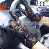 Women Fashion Cheap Black Lace Gloves