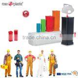 Round Square Plastic Block Tubes Packaging BK thumbnail-6