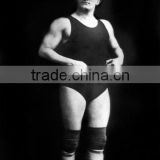 Bodybuilder in Wrestling Outfit and Knee Pads 20x30 poster