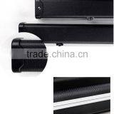 Superior 3/4-pc Cue Case Black Leather Aluminium Snooker Pool Cue Case Billiard Accessories thumbnail-3